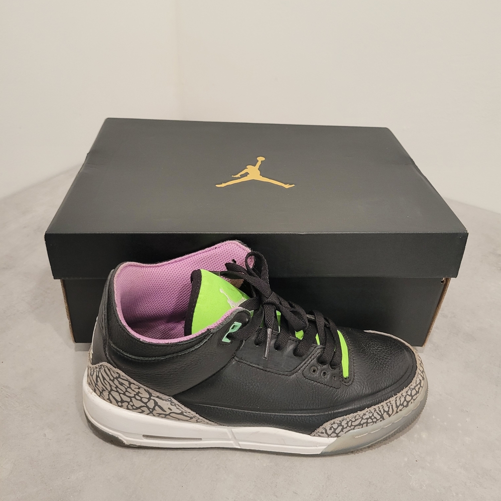 Nike Kids Sneakers Black and Green